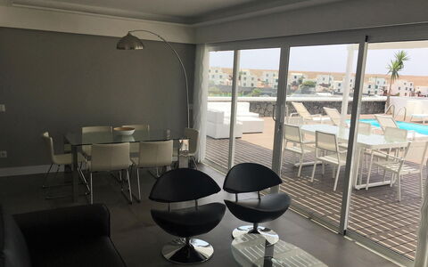 Patricia: Table, Furniture, Property, Plant, Building, Window, Chair, Sky, Azure, Interior Design