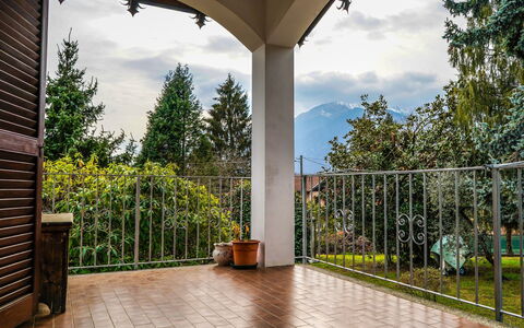 Mergozzo (Lago di Mergozzo) 110: Table, Furniture, Property, Plant, Building, Window, Chair, Sky, Azure, Interior Design
