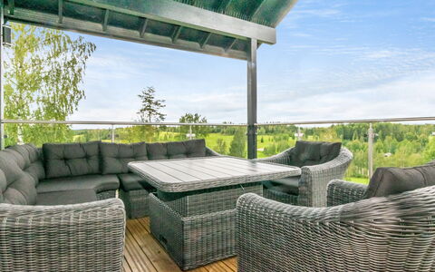 Villa Hill Magia: Furniture, Interior Design, Flooring, Floor, Table, Ceiling, Kitchen & Dining Room Table, Lighting, Chair, Home