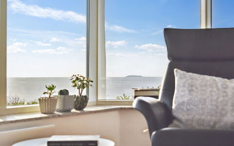 Annesette - 300M from the Sea: Furniture, Interior Design, Flooring, Wood, Floor, Ceiling, Wood Flooring, Chair, Table, Lighting