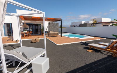 Playa Blanca 660: Sky, Property, Building, Shade, Window, House, Outdoor Furniture, Wood, Cloud, Swimming Pool