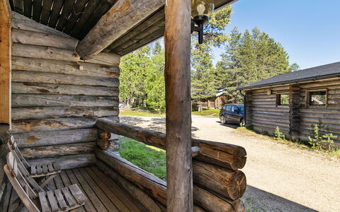 Pökkömaja B: Wood, Cottage, Log Cabin, Forest, Shed, Garden Buildings, Larch, Woodland, Wood Stain
