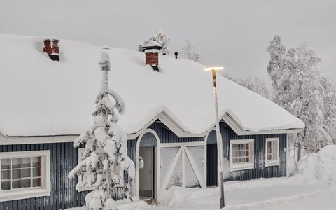 Päivänsäde: Wood, Snow, Winter, Cottage, Freezing, Home, Log Cabin, Larch, Siding