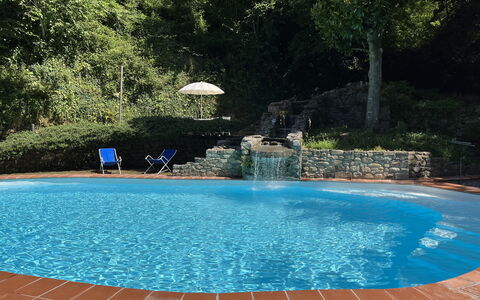 Molin Barletta, Private Pool, Nature - Marliana, T: Blue, Swimming Pool, Water, Composite Material, Resort, Leisure, Water Feature, Shade, Outdoor Furniture, Eco Hotel