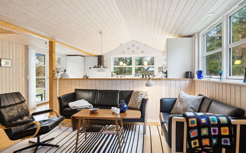 Stillfrieda - 150M from the Sea: Interior Design, Furniture, Flooring, Wood, Couch, Floor, Ceiling, Living Room, Wood Flooring, Home