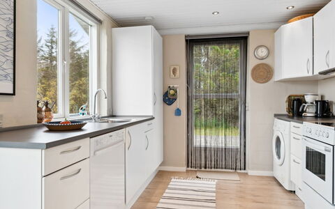 Luchia - 200M to the Fjord: Countertop, Kitchen Appliance, Kitchen, Wood, Major Appliance, Interior Design, Flooring, Furniture, Cabinetry, Home Appliance