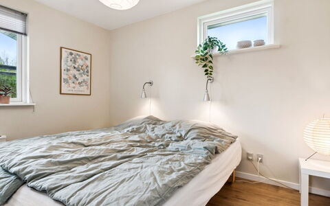 Luchia - 200M to the Fjord: Bed, Furniture, Interior Design, Bedroom, Bedding, Wall, Floor, Bed Sheet, Flooring, Ceiling