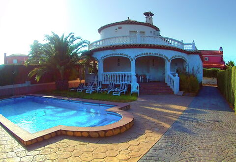 Villa Marisol: Water, Sky, Property, Plant, Azure, Swimming Pool, Lighting, Leisure, Landscape, Tree