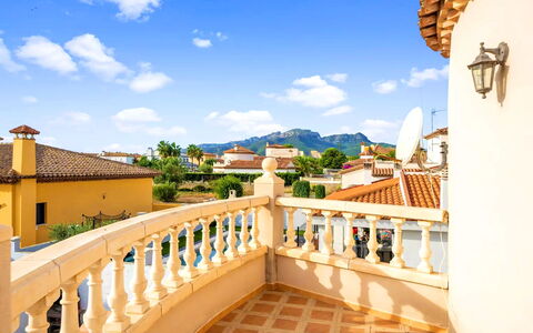 Villa Manuela: Sky, Cloud, Property, Daytime, Building, Azure, Wood, Architecture, Real Estate, Landmark