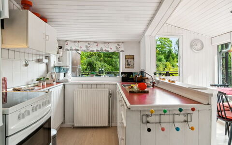 Vesa - 2.4Km from the Sea: Kitchen, Countertop, Kitchen Appliance, Major Appliance, Interior Design, Wood, Furniture, Flooring, Kitchen Stove, Home Appliance
