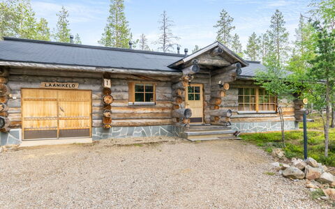 Laanikelo: Wood, Snow, Winter, Cottage, Freezing, Home, Log Cabin, Larch, Siding