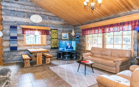 Laanikelo: Wood, Snow, Winter, Cottage, Freezing, Home, Log Cabin, Larch, Siding