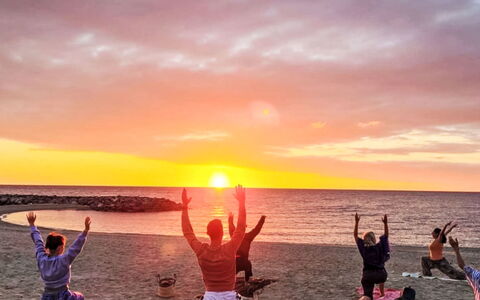 Aubépines: Horizon, Beach, Sunset, Summer, Physical Fitness, Sunrise, Fun, Dusk, Sea
