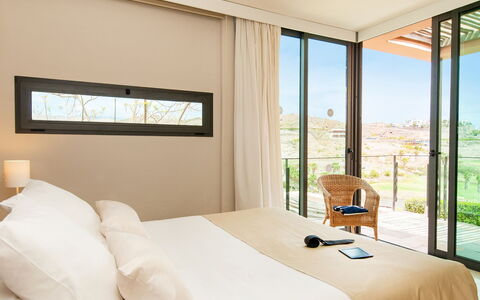 Villa Los Lagos 12: Sky, Property, Furniture, Table, Building, Water, Chair, Wood, Shade, Interior Design