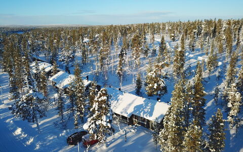 Tunturikoivu A1: Wood, Snow, Winter, Cottage, Freezing, Home, Log Cabin, Larch, Siding