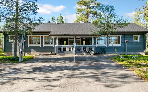 Tunturikoivu A2: Waterway, Bank, Watercourse, Lake, Cottage, Forest, Channel, Reservoir, Log Cabin