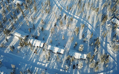 Tunturikoivu B2: Wood, Snow, Winter, Cottage, Freezing, Home, Log Cabin, Larch, Siding