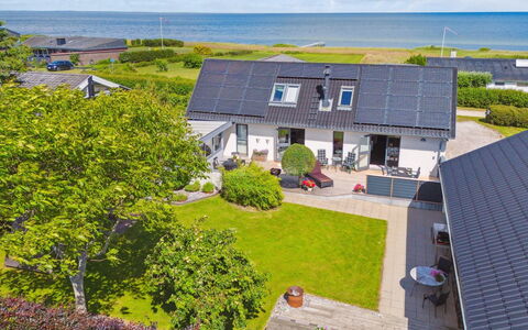 Alona - 90M from the Sea: Roof, Home, Door, Cottage, Shade, Siding, Yard, Estate, Backyard
