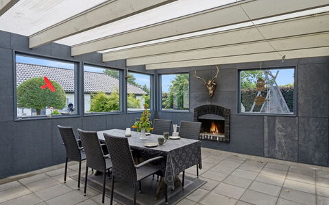 Alona - 90M from the Sea: Roof, Home, Door, Cottage, Shade, Siding, Yard, Estate, Backyard