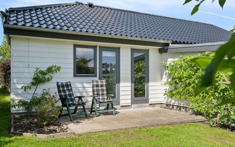 Alona - 90M from the Sea: Roof, Home, Door, Cottage, Shade, Siding, Yard, Estate, Backyard