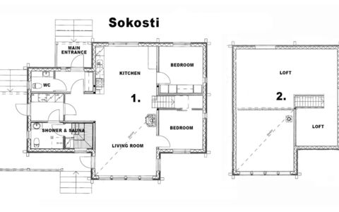 Sokosti: Wood, Snow, Winter, Cottage, Freezing, Home, Log Cabin, Larch, Siding