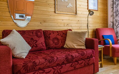 Outapailakka J 6: Waterway, Bank, Watercourse, Lake, Cottage, Forest, Channel, Reservoir, Log Cabin