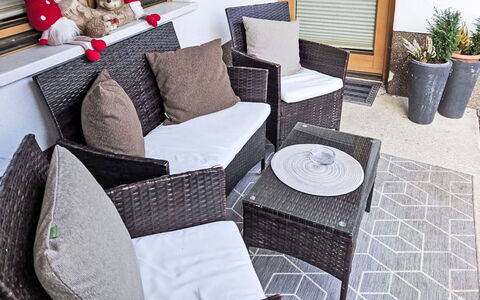 Finkenberg 900: Furniture, Cushion, Outdoor Furniture, Chair, Interior Design, Couch, Home, Throw Pillow, Wicker, Living Room