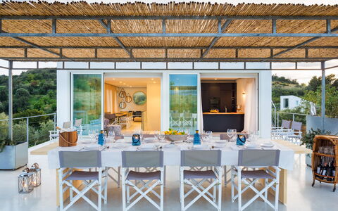Casabella - Avola, Sicilia: Table, Furniture, Property, Plant, Chair, Decoration, Interior Design, Shade, Building, Architecture