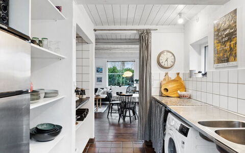 Frodde - 5Km from the Sea: Interior Design, Kitchen, Furniture, Major Appliance, Flooring, Kitchen Appliance, Countertop, Home Appliance, Ceiling, Floor
