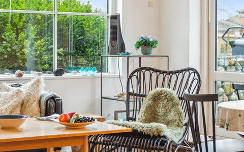 Frodde - 5Km from the Sea: Furniture, Interior Design, Lighting, Chair, Flooring, Floor, Flowerpot, Home, Room, Living Room