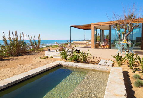 Casa Ninfa - Ispica, Sicilia: Water, Sky, Plant, Property, Azure, Architecture, Shade, Leisure, Building, Landscape
