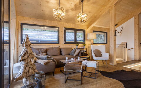 Accommodation:&nbsp;02 Nth024 Sup Chalet mit Sauna und Hot Tub 2 Etage