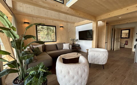 Accommodation:&nbsp;02 Nth021 Sup Chalet mit Sauna und Hot Tub 3 Etage