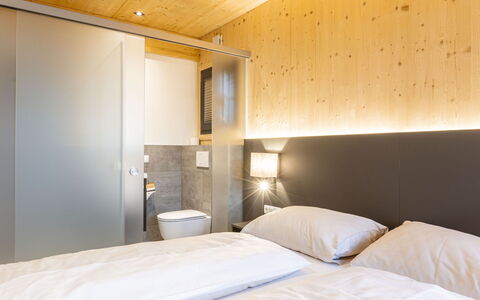 Accommodation:&nbsp;02 Nth007 Sup Chalet mit Sauna und Hot Tub 2 Etage
