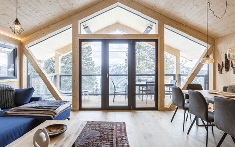 Accommodation:&nbsp;02 Nth028 Sup Chalet mit Sauna und Hot Tub 2 Etage