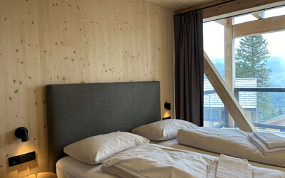Accommodation:&nbsp;02 Nth008 Sup Chalet mit Sauna und Hot Tub 2 Etage