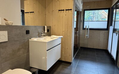 Accommodation:&nbsp;02 Nth008 Sup Chalet mit Sauna und Hot Tub 2 Etage