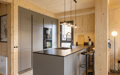 Accommodation:&nbsp;02 Nth021 Sup Chalet mit Sauna und Hot Tub 3 Etage