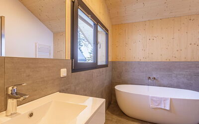 Accommodation:&nbsp;02 Nth007 Sup Chalet mit Sauna und Hot Tub 2 Etage