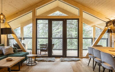 Accommodation:&nbsp;02 Nth019 Sup Chalet mit Sauna und Hot Tub 2 Etage