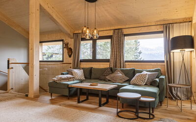 Accommodation:&nbsp;02 Nth019 Sup Chalet mit Sauna und Hot Tub 2 Etage
