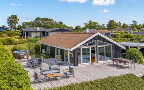 Majken - 225M from the Sea: Home, Roof, Estate, Porch, Cottage, Shade, Garden, Landscaping, Design, Yard