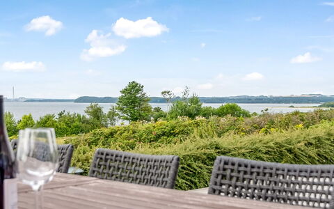 Majken - 225M from the Sea: Furniture, Table, Outdoor Furniture, Outdoor Table, Chair, Sea, Kitchen & Dining Room Table, Ocean, Coast, Eco Hotel