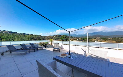 La Boétie 144.2: Furniture, Outdoor Furniture, Chair, Shade, Canopy, Outdoor Table, Outdoor Structure, Patio, Awning, Kitchen & Dining Room Table