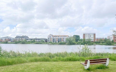 Nordstrand 100: Sky, Shade, Land Lot, Cottage, Siding, Facade, Residential Area, Landscape, Roof, Grass