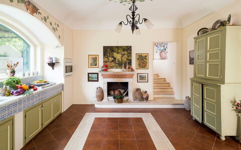 Casa Fiore - Salemi, Sicilia: Picture Frame, Property, Cabinetry, Wood, Flooring, Hall, Lighting, Interior Design, Decoration, Living Room