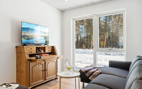Scalli - 1.5Km to the Fjord: Furniture, Interior Design, Wood, Flooring, Floor, Room, Ceiling, Living Room, Table, Lighting