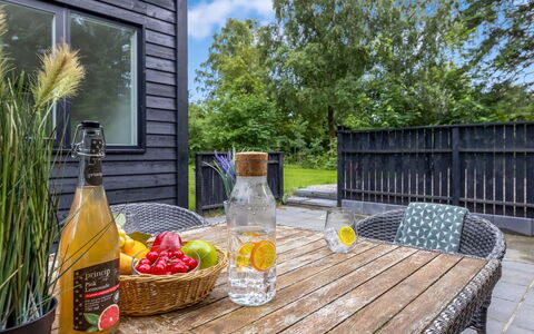 Scalli - 1.5Km to the Fjord: Outdoor Furniture, Hardwood, Plank, Garden, Deck, Outdoor Table, Landscaping, Yard, Chair, Backyard