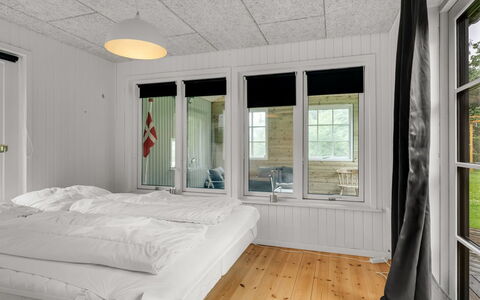 Elisa - 600M from the Sea: Wall, Floor, Flooring, Wood, Ceiling, Interior Design, Bedroom, Bed, Room, Home