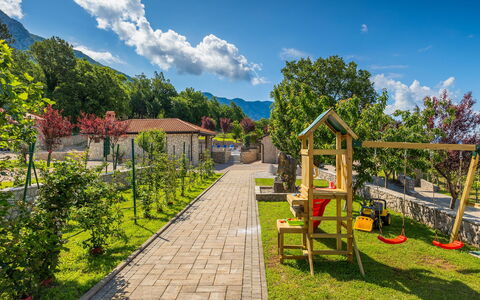 Villa Škavre: Cloud, Sky, Plant, Tree, Natural Landscape, Land Lot, Grass, Urban Design, Landscape, City